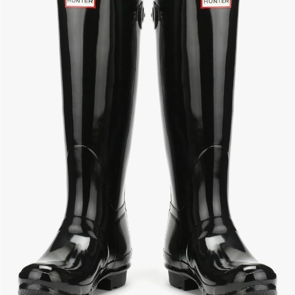 Hunter Womens original back adjust Glass boot size. 7